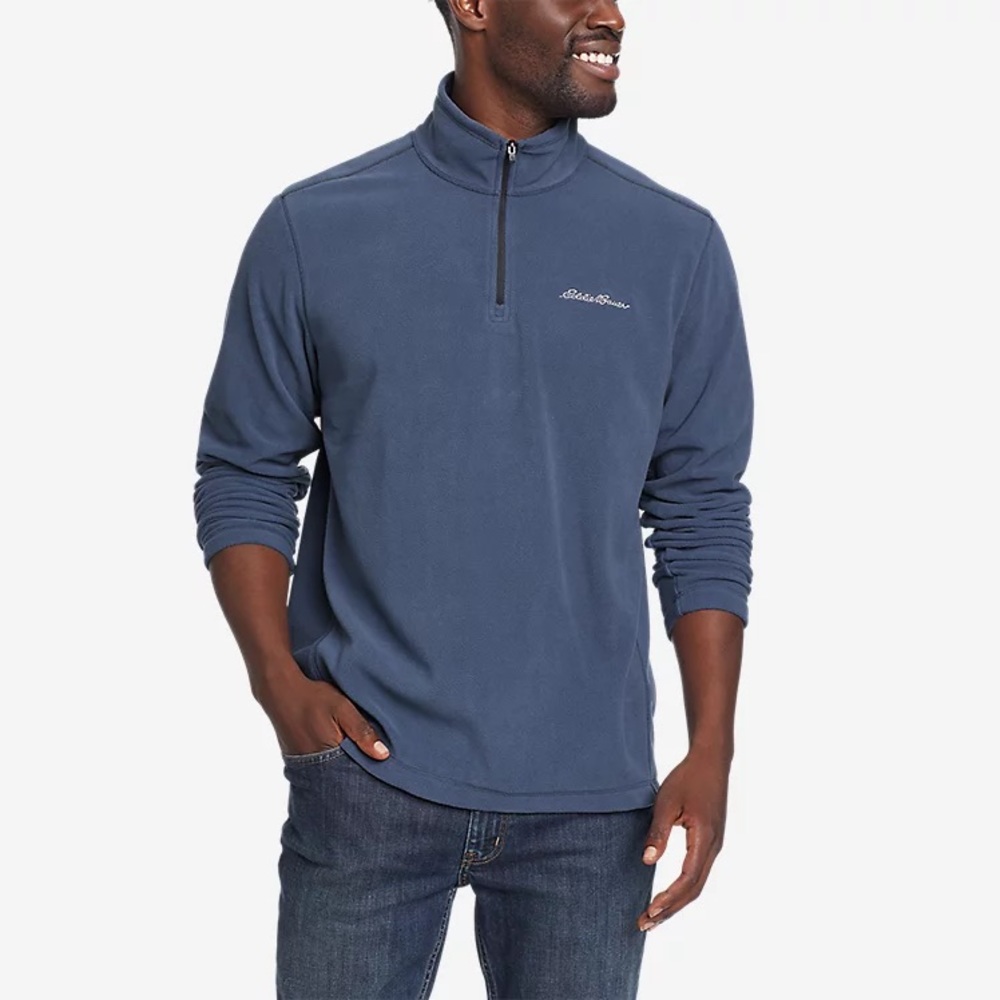 ⭐️REDUCED⭐️ NWOT ~ Eddie Bauer Men’s Venture Fleece Quarter Zip Pullover